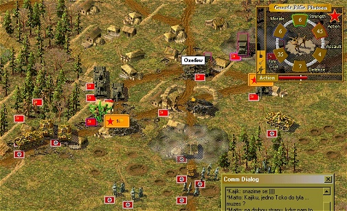 protiútok v Ozefowě