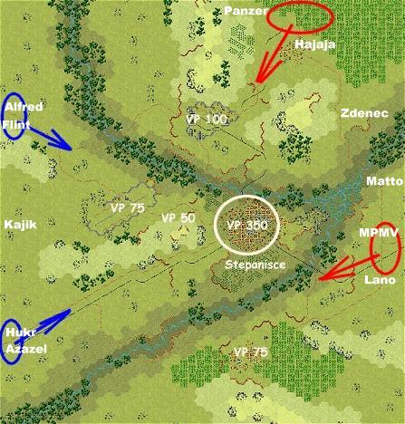Kursk - Stepanisce ... mapa