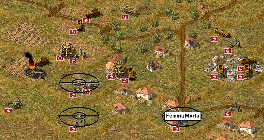 Postup německých jednotek