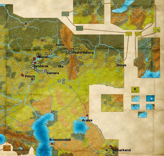 Aktuální strategická mapa