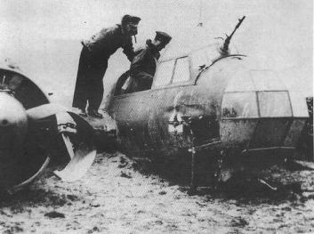 Sestreleny pruzkumny Ju-88