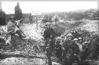 Allied troops on German frontier ...