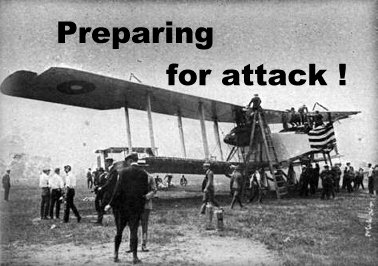 Preparing for attack